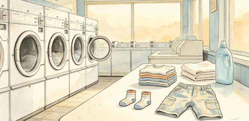 Twelve Minutes at the Laundromat
